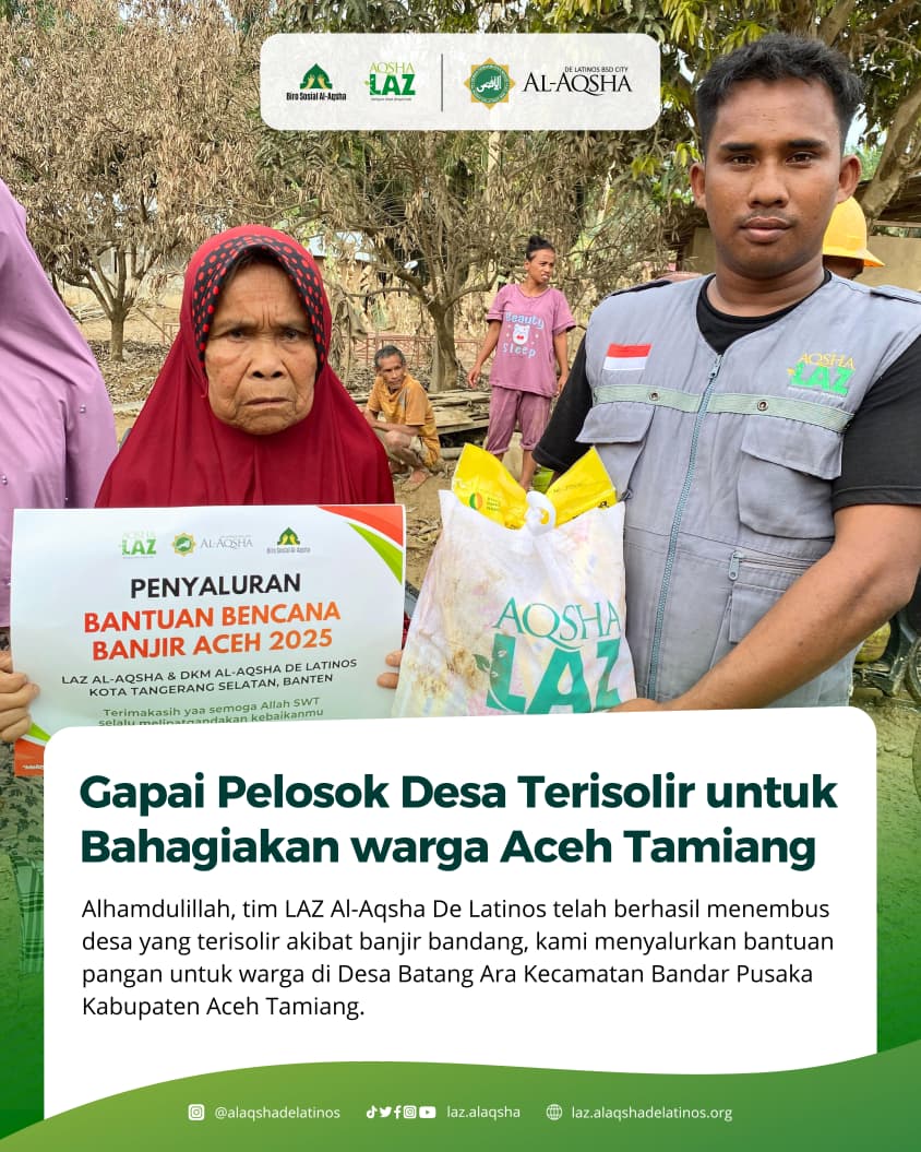 BANTUAN UNTUK ACEH TAMIANG